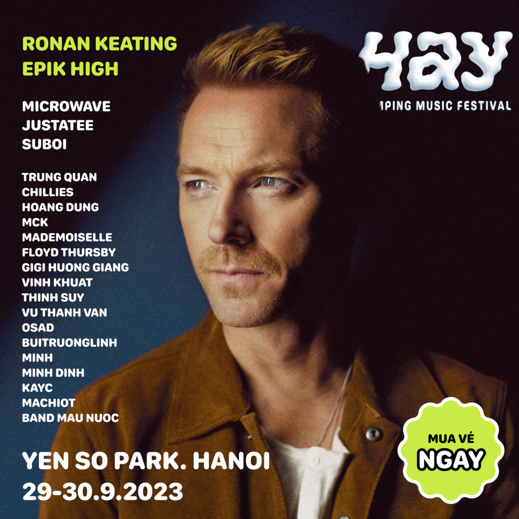 Ronan Keating của Boyzone huyền thoại một thời Ronan Keating của Boyzone huyền thoại một thời
