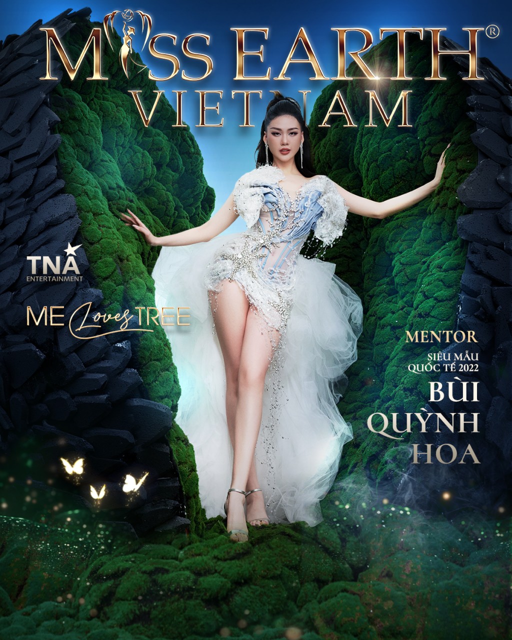 Miss Earth Việt Nam 2023 tung bộ poster với chủ đề “Me loves tree”