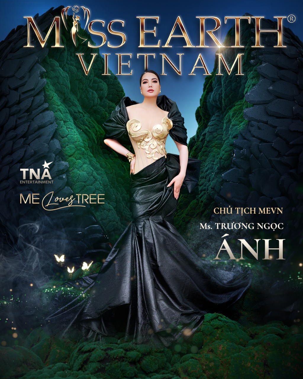 Miss Earth Việt Nam 2023 tung bộ poster với chủ đề “Me loves tree”