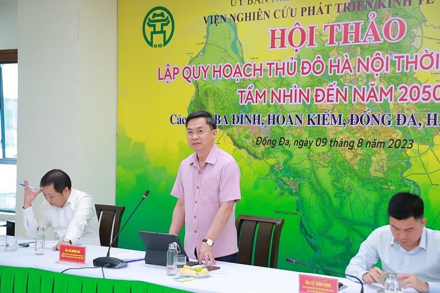 Phó Chủ tịch UBND thành phố Hà Minh Hải chủ trì hội thảo