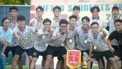 THPT Chuyên Nguyễn Huệ lên ngôi quán quân giải bóng đá Gifted Students Cup