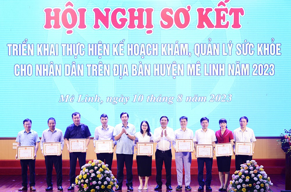 160.000 người dân Mê Linh được khám sức khoẻ miễn phí