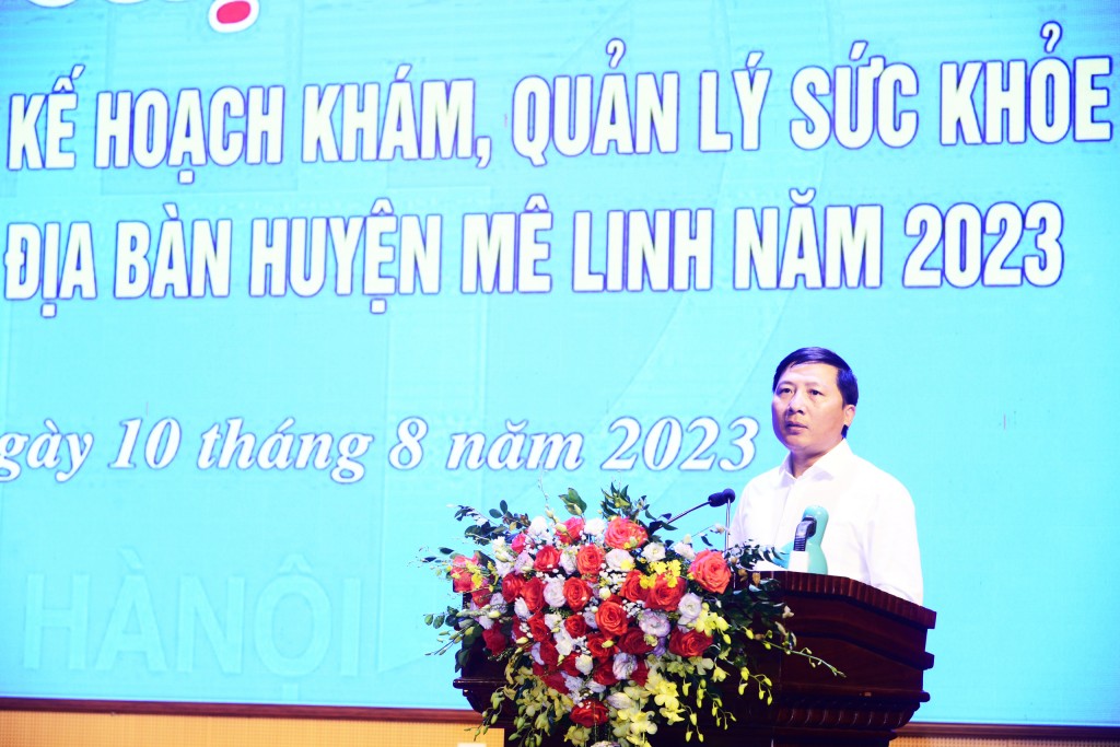 160.000 người dân Mê Linh được khám sức khoẻ miễn phí