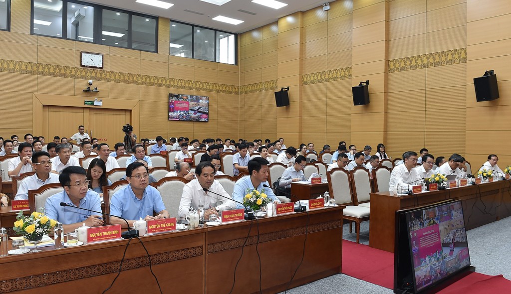 Các đại biểu tham dự hội nghị - Ảnh: VGP/Hải Minh