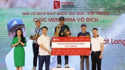 Golfer Nguyễn Nhất Long lên ngôi vô địch giải Golf quốc gia năm 2023 - Cúp VinFast