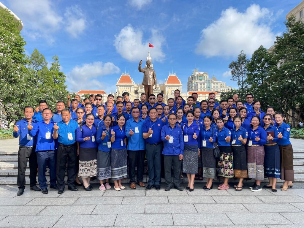 Bạn trẻ Lào giao lưu, học tập về công tác thanh niên tại TP Hồ Chí Minh