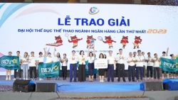 Đại hội TDTT ngành Ngân hàng lần thứ nhất năm 2023: BIDV xuất sắc giành giải Nhất toàn đoàn