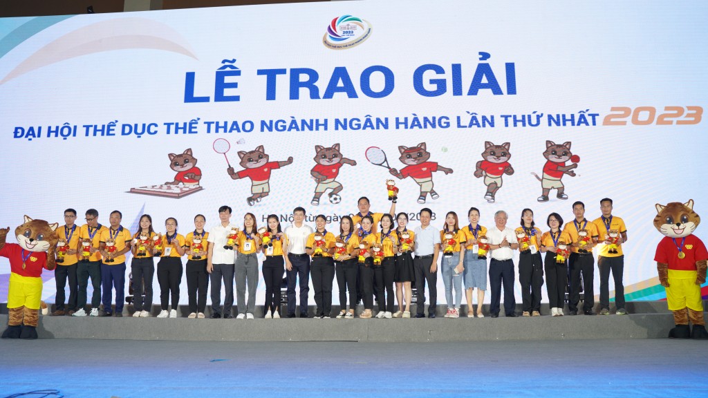 Khép lại kỳ Đại hội TDTT ngành Ngân hàng lần thứ nhất: Niềm vui đọng lại, khẳng định tinh thần đoàn kết