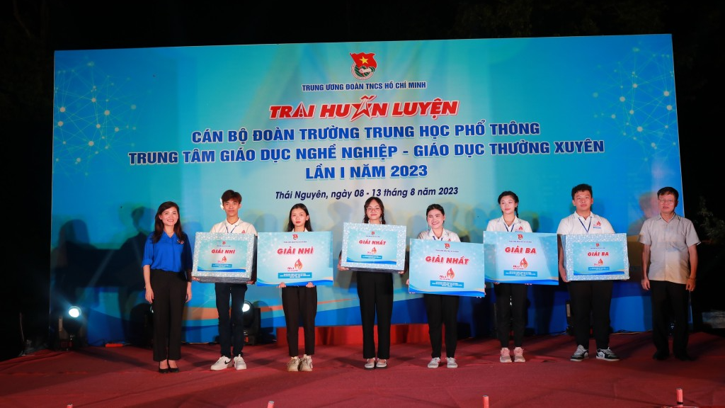 Các tập thể xuất sắc được khen thưởng 