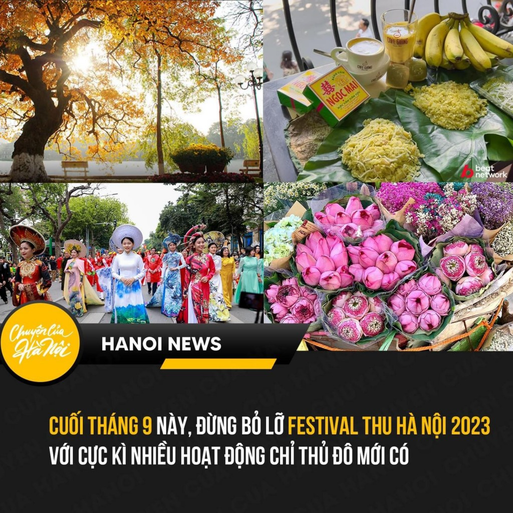 Giới trẻ hào hứng với Festival Thu Hà Nội năm 2023