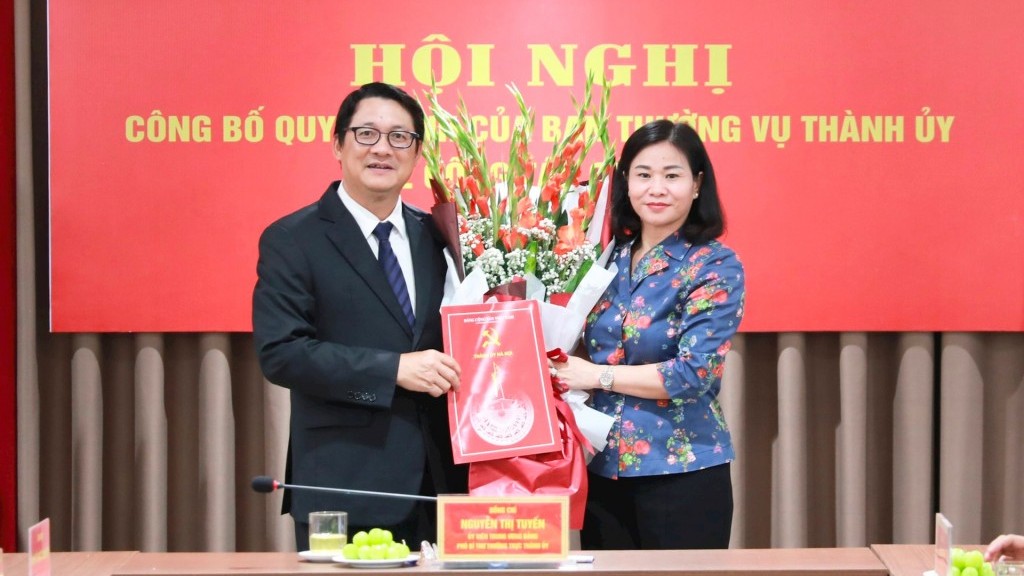 Đồng chí Vũ Hà giữ chức Phó Trưởng ban Thường trực Ban Dân vận Thành ủy Hà Nội
