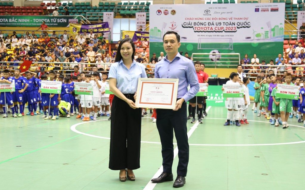 Khai mạc giải bóng đá U9 toàn quốc Toyota Cup 2023