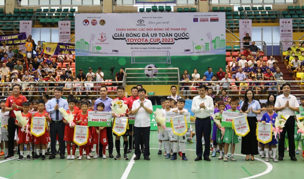 Khai mạc giải bóng đá U9 toàn quốc Toyota Cup 2023