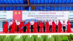 Phó Chủ tịch nước Võ Thị Ánh Xuân dự lễ khánh thành trường TH&THCS Vĩnh Phước