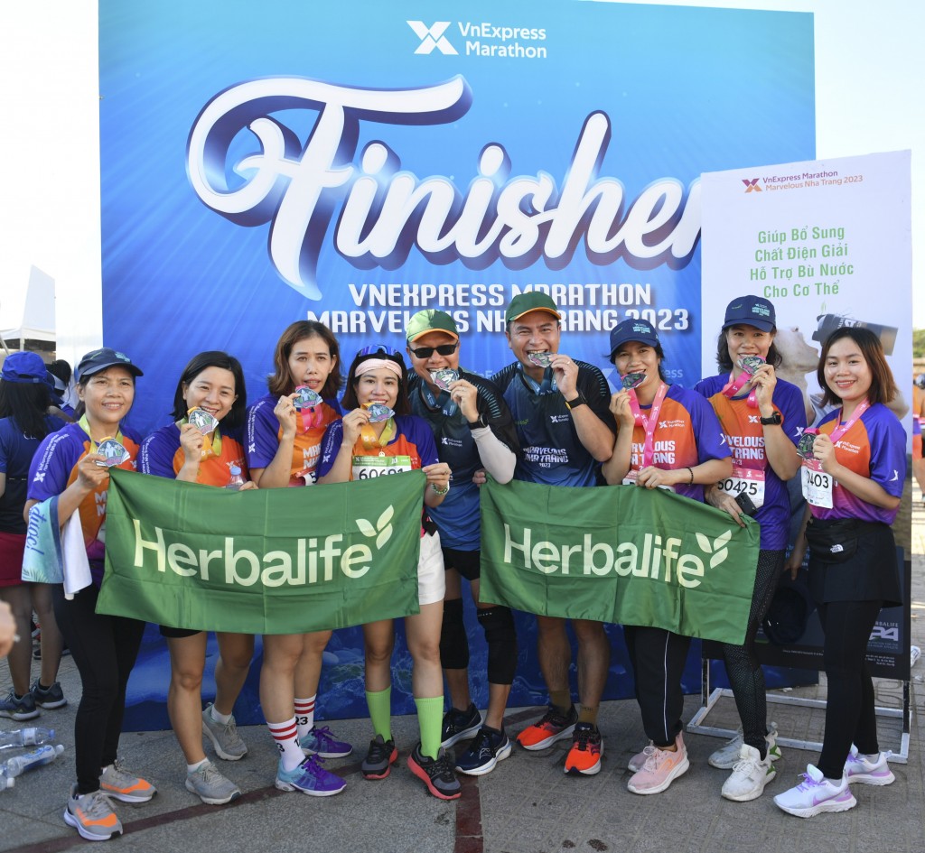 Herbalife Việt Nam tài trợ dinh dưỡng cho giải VnExpress Marathon Marvelous Nha Trang năm thứ hai liên tiếp