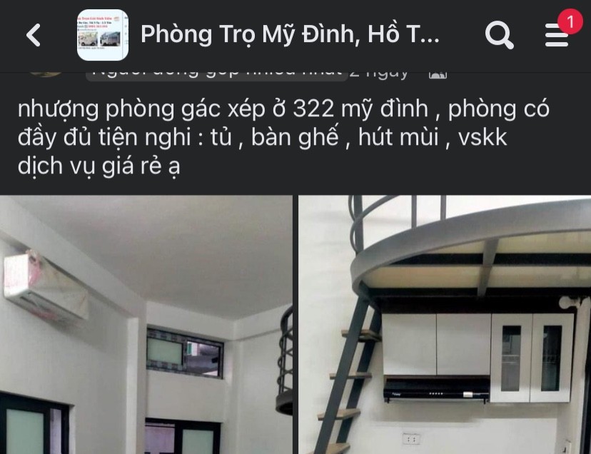 Nhiều sinh viên, người có thu nhập thấp đang đăng tin nhượng phòng, trả phòng gấp