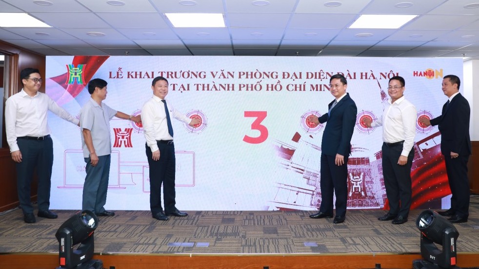 Đài Phát thanh và Truyền hình Hà Nội khai trương văn phòng đại diện tại TP Hồ Chí Minh