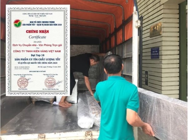 Dịch vụ chuyển nhà đáng tin cậy nhất tại Việt Nam