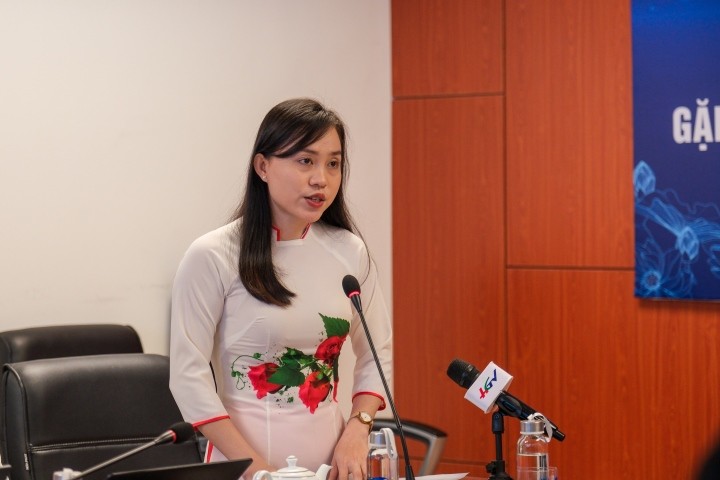Cô Lý Thị Trinh Nguyên (tỉnh Hậu Giang) đề xuất kiến nghị tăng phụ cấp ưu đãi cho giáo viên mầm non.