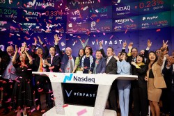 VinFast chính thức rung chuông tại Nasdaq, trở thành top 3 doanh nghiệp xe điện lớn nhất thế giới