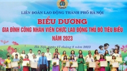 Biểu dương 100 gia đình công nhân, viên chức lao động Thủ đô tiêu biểu