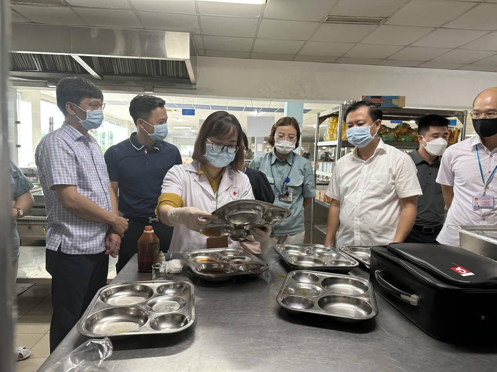 Truy xuất nguồn gốc bếp ăn tập thể của Công ty Panasonic Việt Nam