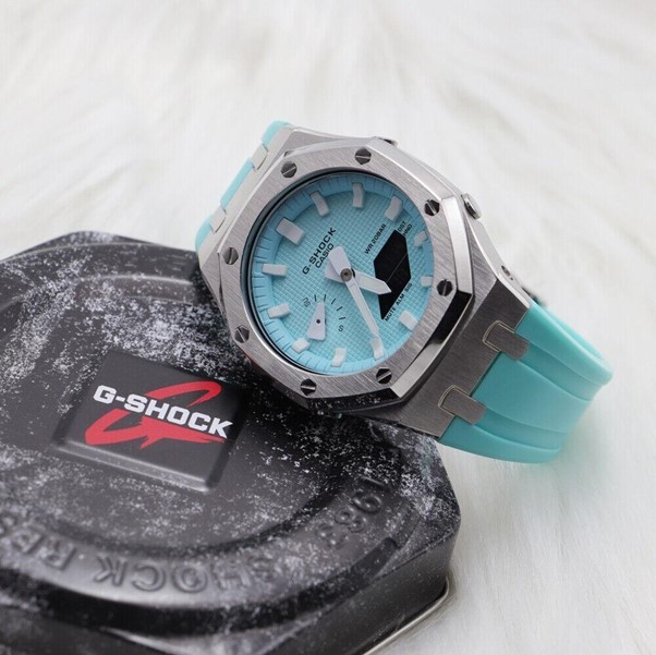 Xu hướng đeo đồng hồ G Shock GA 2100 custom bằng cách thay mới hoàn toàn bộ vỏ theo các kiểu dáng trên những chiếc đồng hồ cao cấp