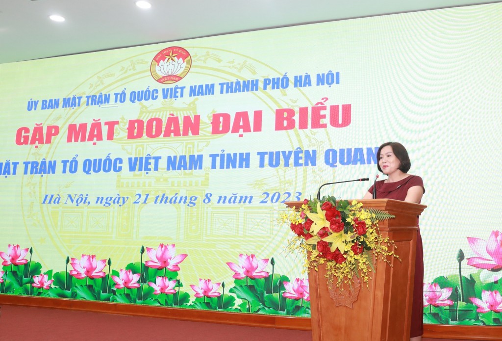 Trao đổi kinh nghiệm trong công tác dân tộc, tôn giáo