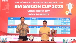 8 đội bóng tranh tài tại VCK Giải bóng đá 7 người vô địch quốc gia Bia Saigon Cup 2023