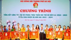 Vinh danh tổ chức Đội và thiếu nhi Thủ đô