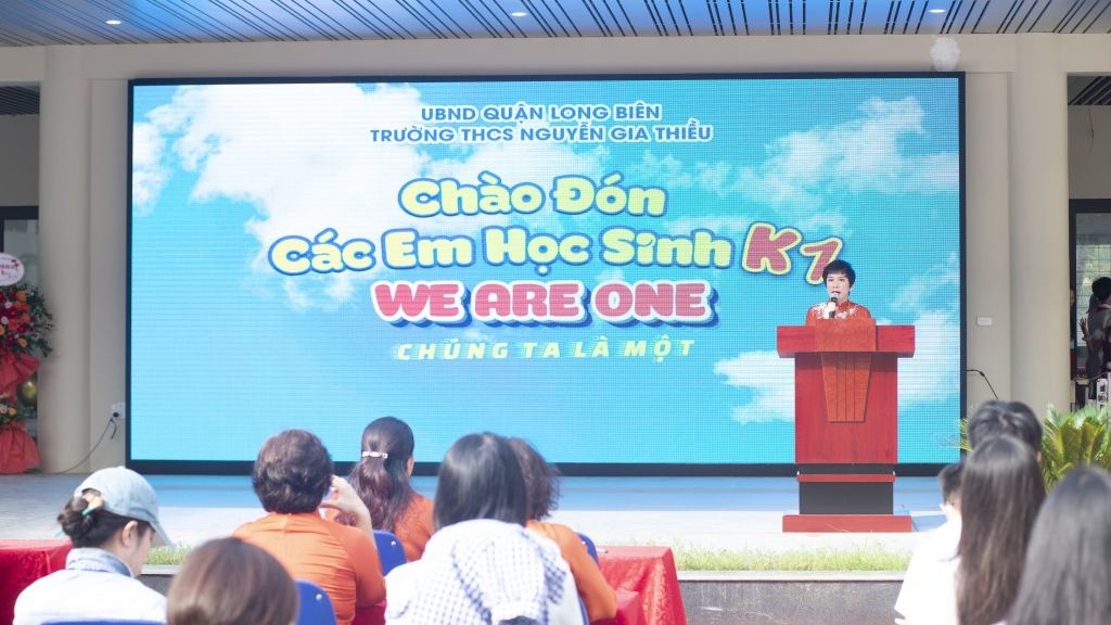 Học trò hào hứng trải nghiệm ngôi trường mới THCS Nguyễn Gia Thiều