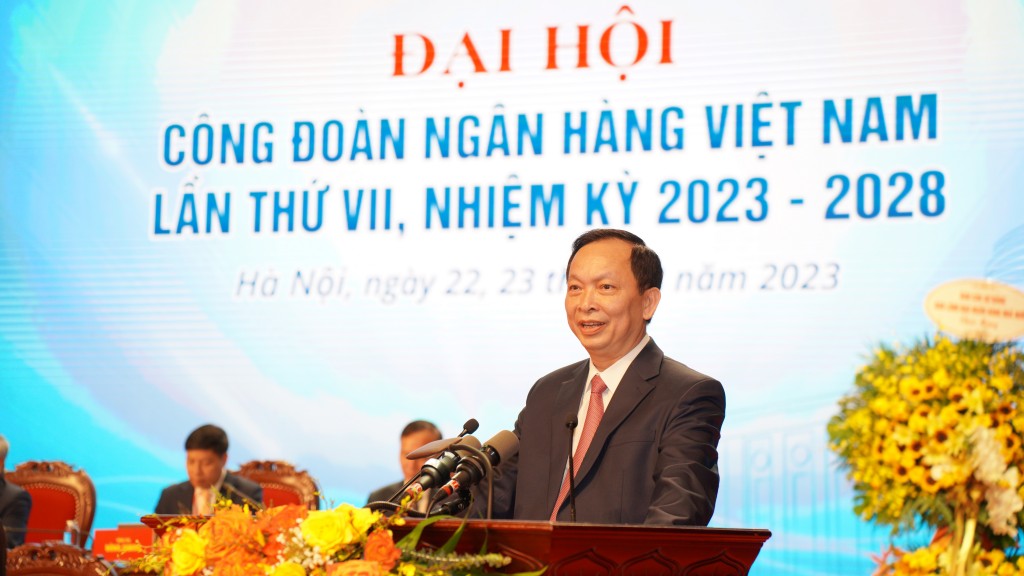 Ông Đào Minh Tú tái đắc cử Chủ tịch Công đoàn Ngân hàng Việt Nam khóa VII