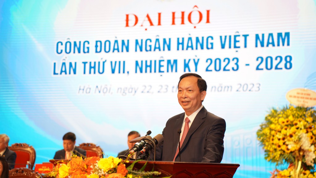 Đồng chí Đào Minh Tú tái đắc cử Chủ tịch Công đoàn Ngân hàng Việt Nam khoá VII, nhiệm kỳ 2023 - 2028