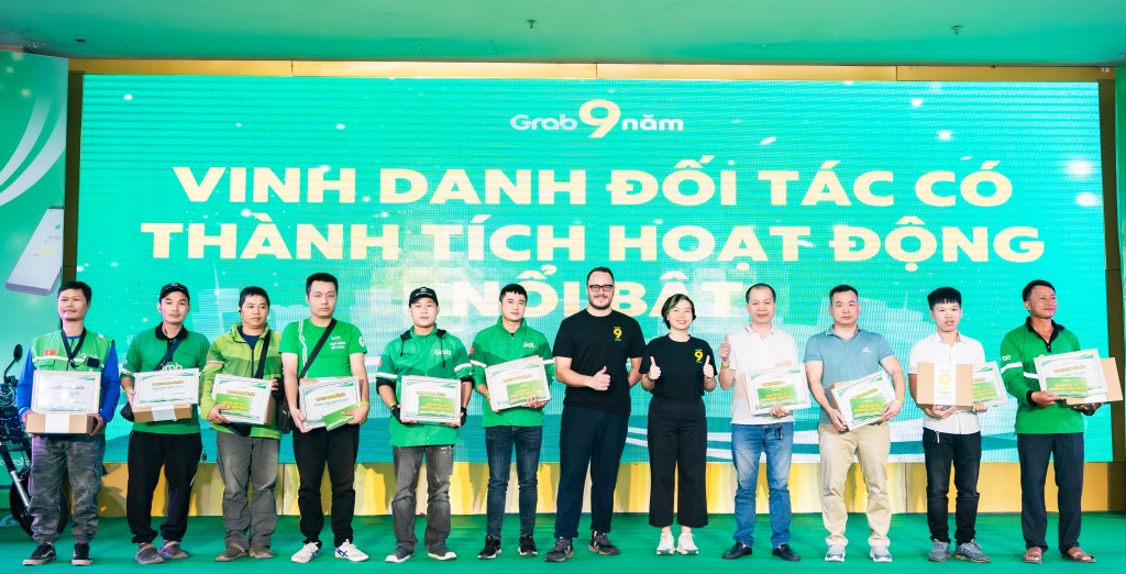 Grab triển khai chuỗi hoạt động tri ân đối tác tài xế