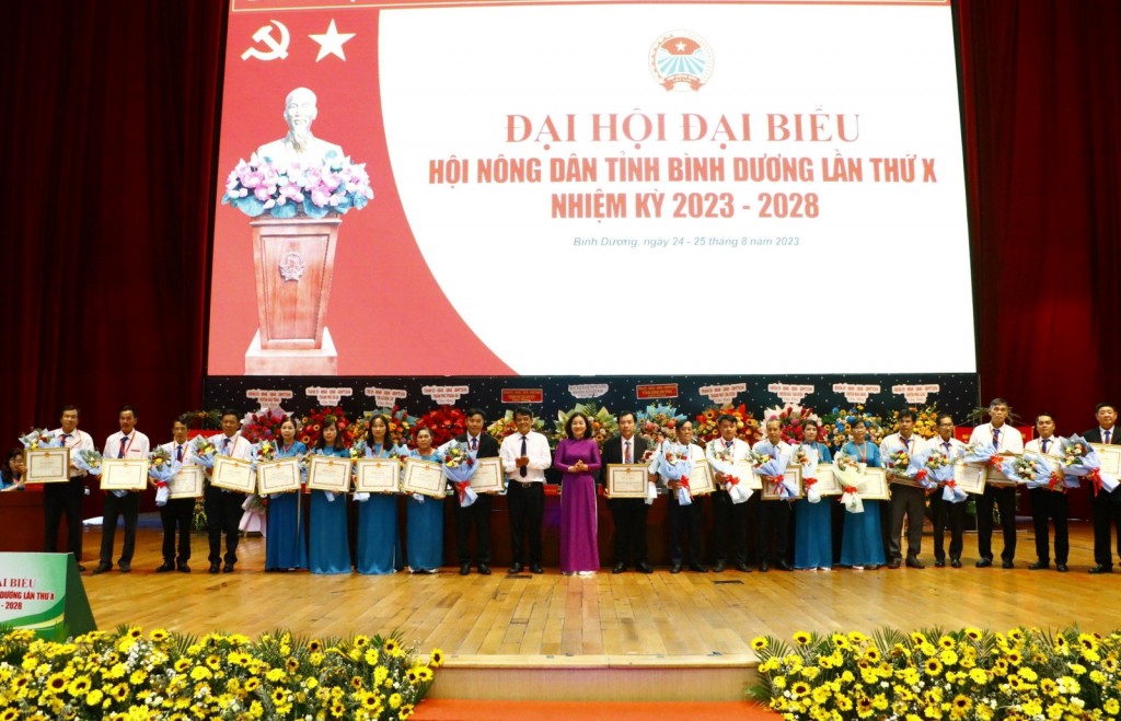 Ông Đỗ Ngọc Huy tái cử chức Chủ tịch Hội Nông dân tỉnh Bình Dương