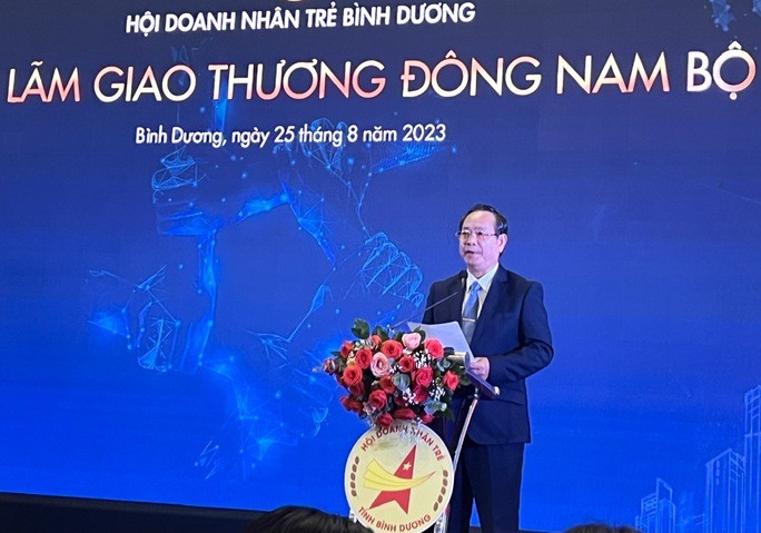 Ông Nguyễn Văn Dành, Phó Chủ tịch UBND tỉnh Bình Dương phát biểu tại sự kiện. Ảnh: Nguyên Thảo