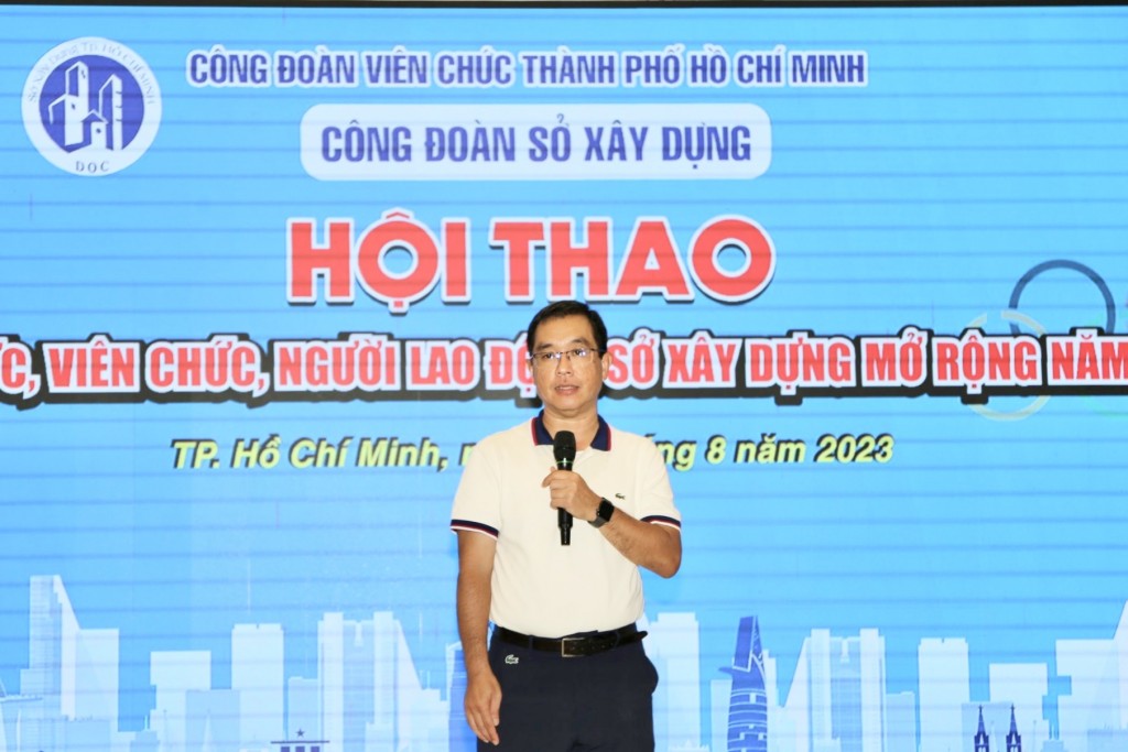 Sôi nổi hội thao công chức, viên chức, người lao động Sở Xây dựng TP Hồ Chí Minh mở rộng năm 2023