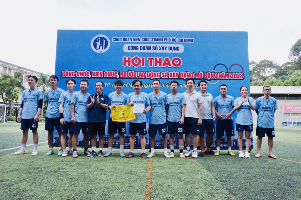 Sôi nổi Hội thao công chức, viên chức, người lao động Sở Xây dựng TP Hồ Chí Minh mở rộng năm 2023