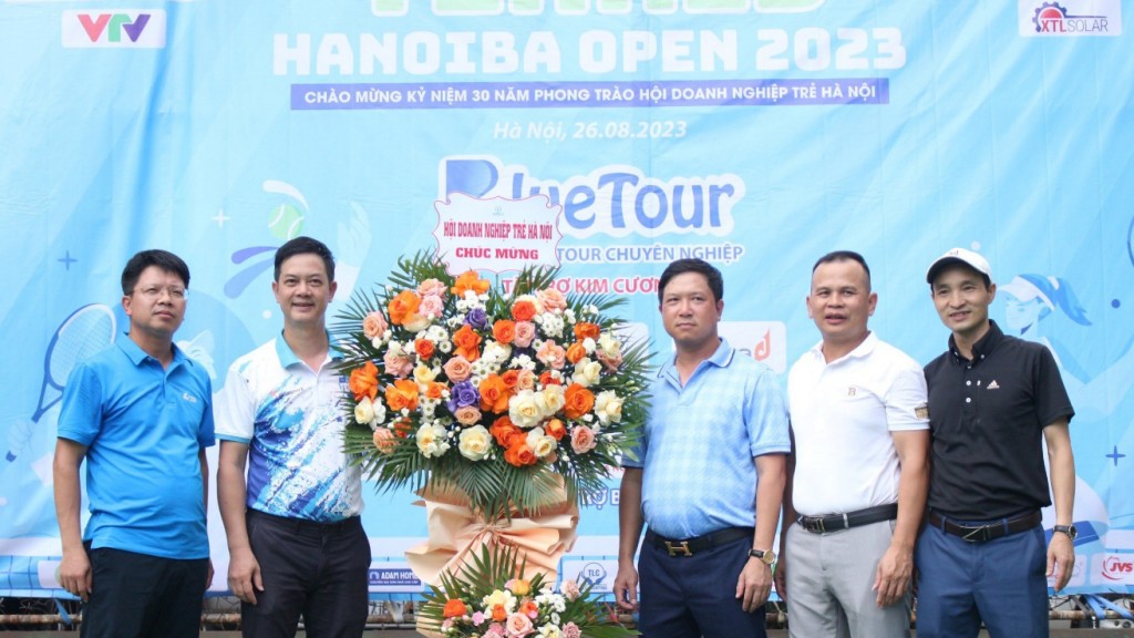 Sôi nổi giải quần vợt Hanoiba Bluetour - Ivinci Open 2023