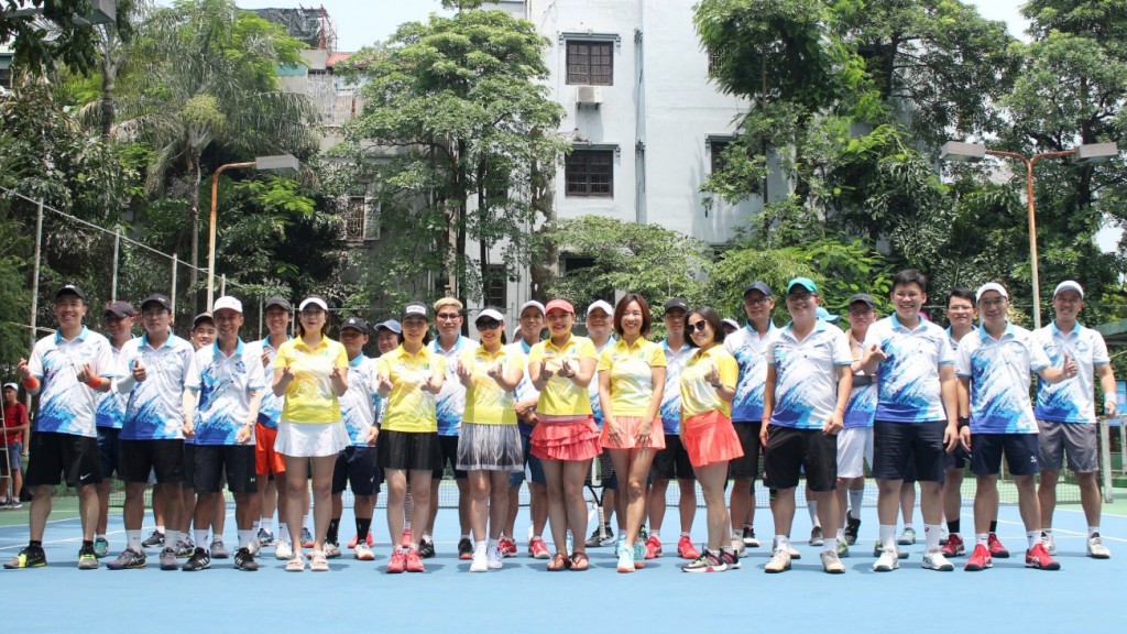 Sôi nổi giải quần vợt Hanoiba Bluetour - Ivinci Open 2023