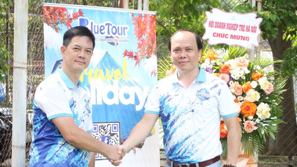 Sôi nổi giải quần vợt Hanoiba Bluetour - Ivinci Open 2023