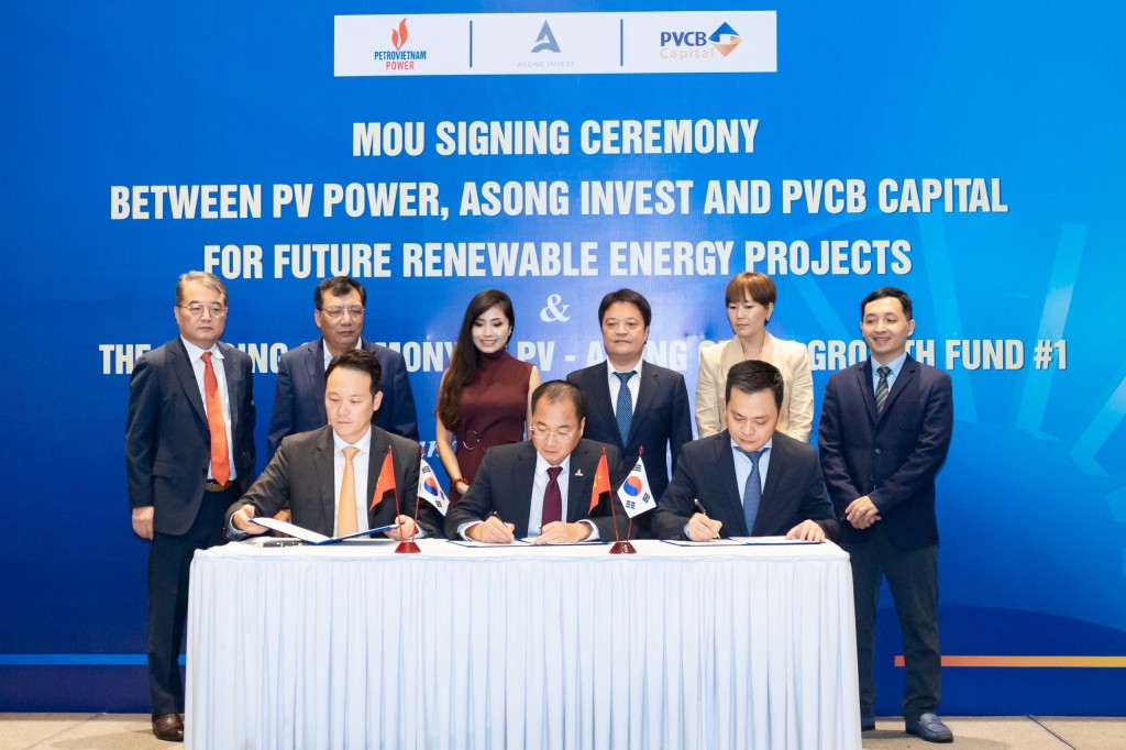 Việc hợp tác giữa ba đơn vị được kỳ vọng sẽ mở ra triển vọng mới cho các dự án năng lượng xanh của PV Power