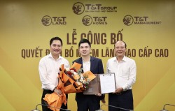 Chủ tịch HĐQT Đỗ Vinh Quang kiêm giữ chức Tổng Giám đốc T&T Land và T&T Homes