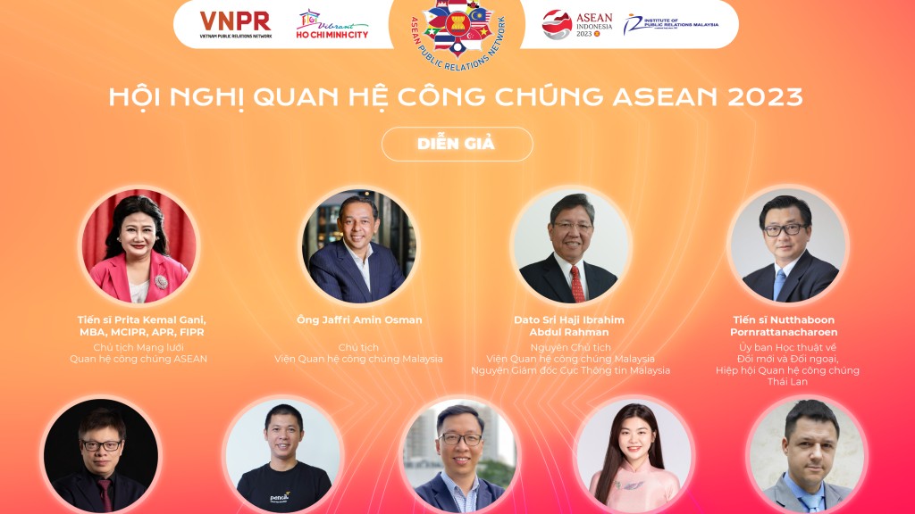 Đón đầu tương lai ngành PR Đông Nam Á với Hội nghị Quan hệ công chúng ASEAN