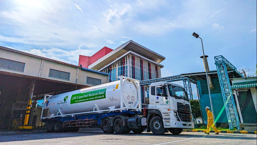 CNG Việt Nam - đơn vị đầu tiên đủ điều kiện thương nhân kinh doanh LNG tại Việt Nam