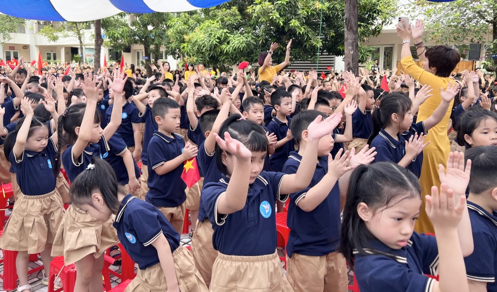 Trường Tiểu học Kim Giang chuẩn bị cơ sở vật chất tốt nhất đón năm học mới