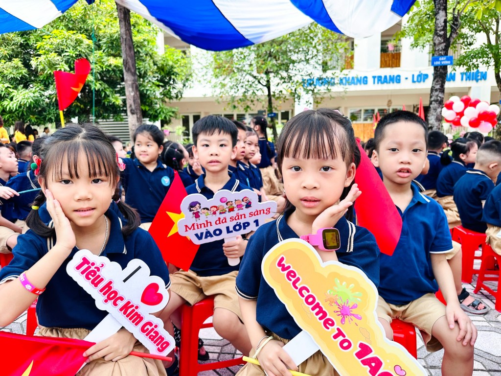 Trường Tiểu học Kim Giang chuẩn bị cơ sở vật chất tốt nhất đón năm học mới