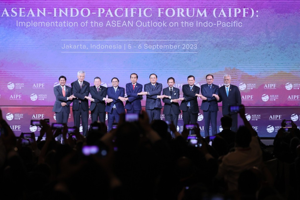Thủ tướng Chính phủ Phạm Minh Chính sẽ cùng Lãnh đạo các nước ASEAN và đối tác tham dự phiên khai mạc Diễn đàn ASEAN-Ấn Độ Dương-Thái Bình Dương - Ảnh: VGP/Nhật Bắc