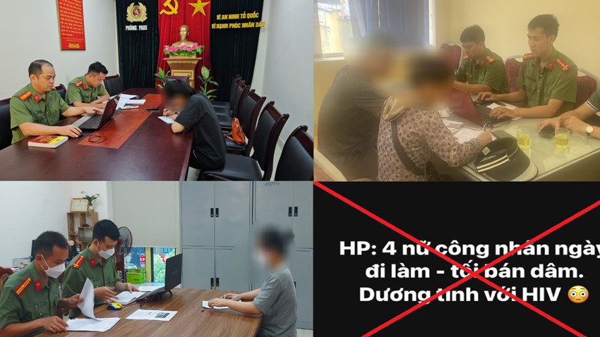 Xử lý sai phạm liên quan tới thông tin "4 công nhân Cty TNHH LG Display Hải Phòng bán dâm và làm lây lan HIV"