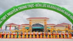 Khánh thành Trường THPT Nguyễn Trung Trực – Bến Lức do VPBank tài trợ tại Long An
